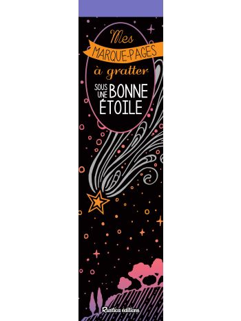 Mes marque-pages à gratter : Sous une bonne étoile