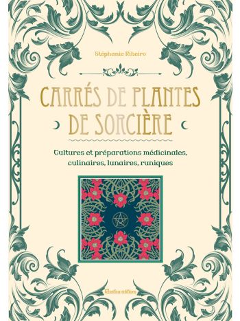 Carrés de plantes de sorcière