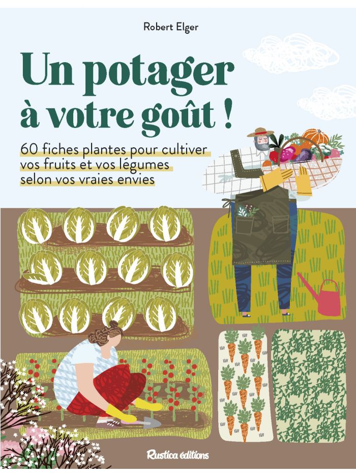 Le Potager de la graine à l'assiette - horticolor - 9782904176289 - Livre 