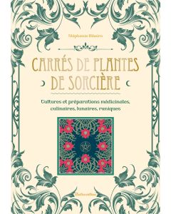 Carrés de plantes de sorcière
