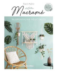 Macramé suspensions végétales